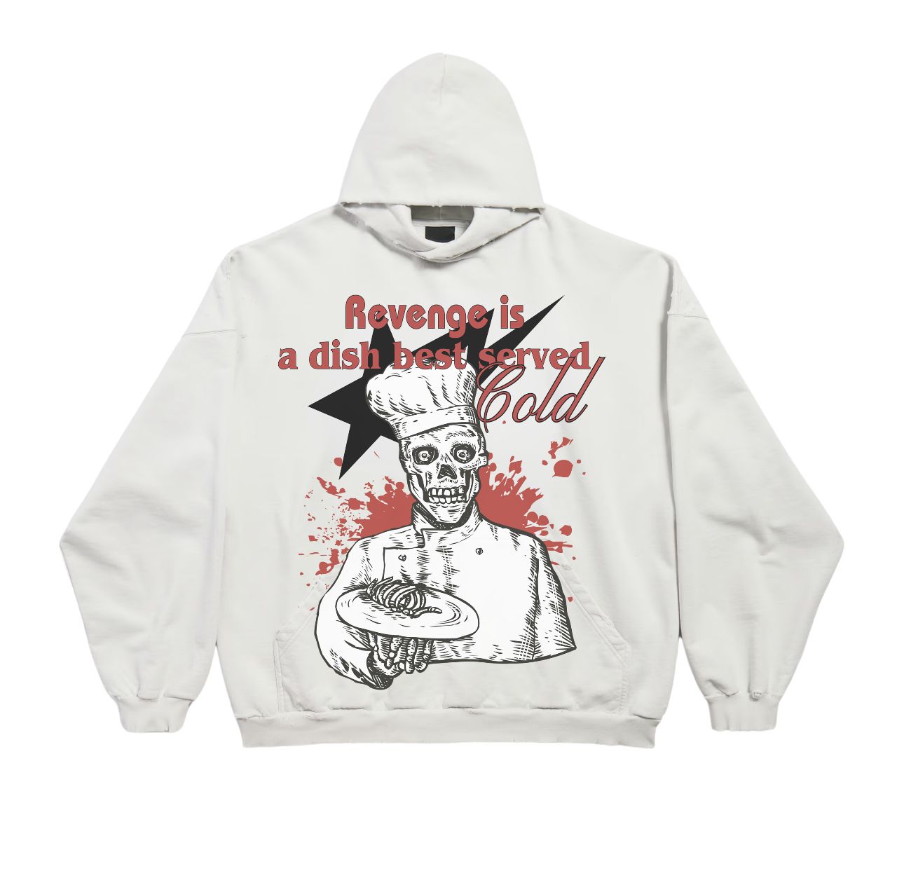 Revenge Is A Dish Best Served Cold Unisex Graphic Print T-Shirt/Sweatshirt/Hoodie