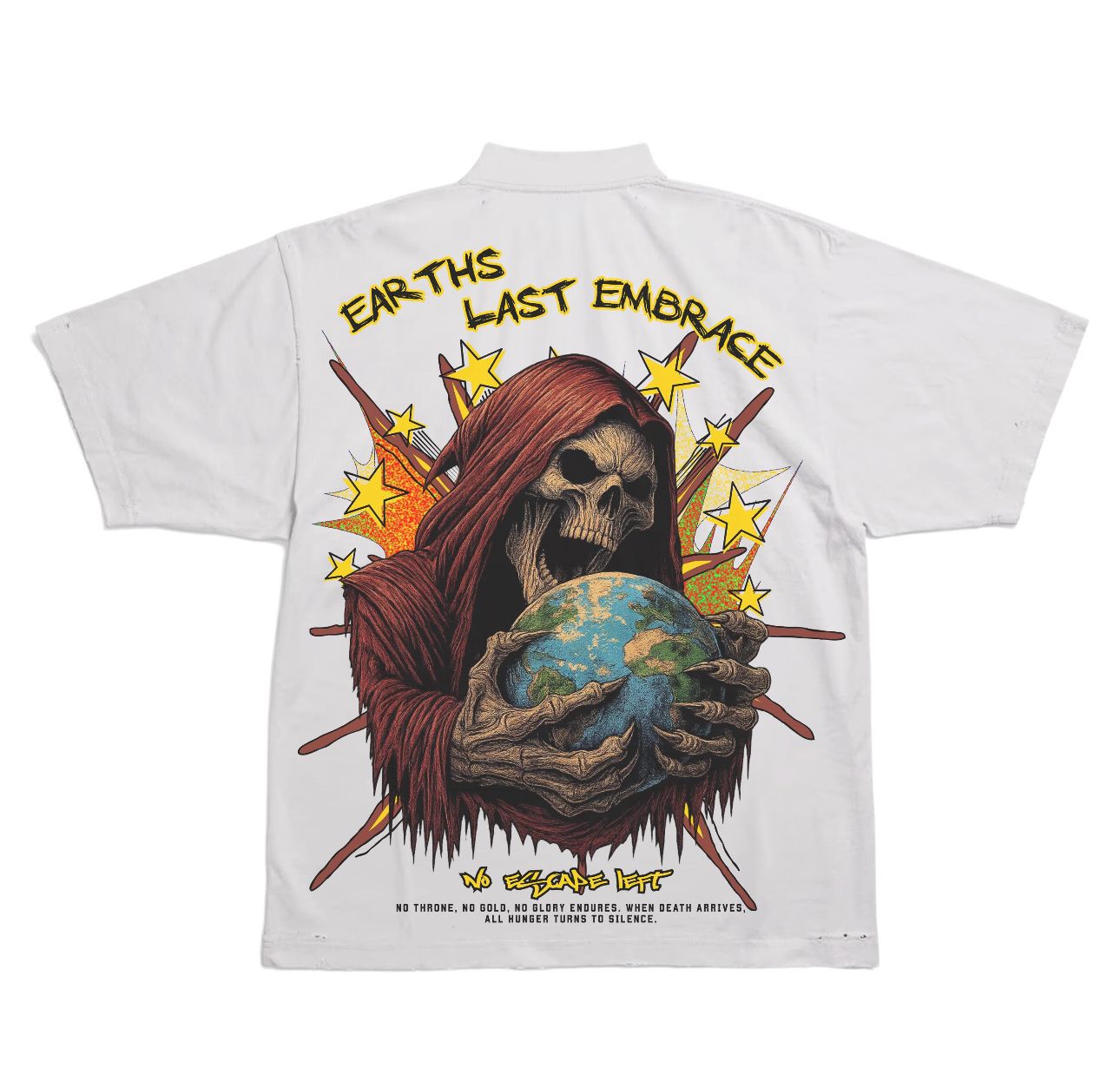 Earth's Last Embrace Reaper World Unisex Graphic Print T-Shirt/Sweatshirt/Hoodie