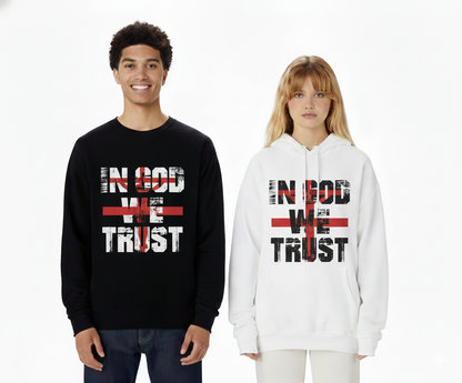 In God We Trust Unisex Graphic Print T-Shirt/Sweatshirt/Hoodie