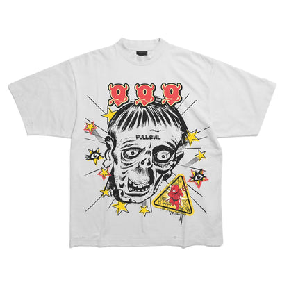 999 Club Full Evil Skull Unisex Graphic Print T-Shirt/Sweatshirt/Hoodie