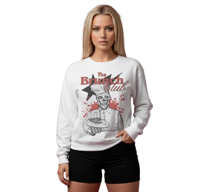 The Brunch Club Skull Chef Unisex Graphic Print T-Shirt/Sweatshirt/Hoodie