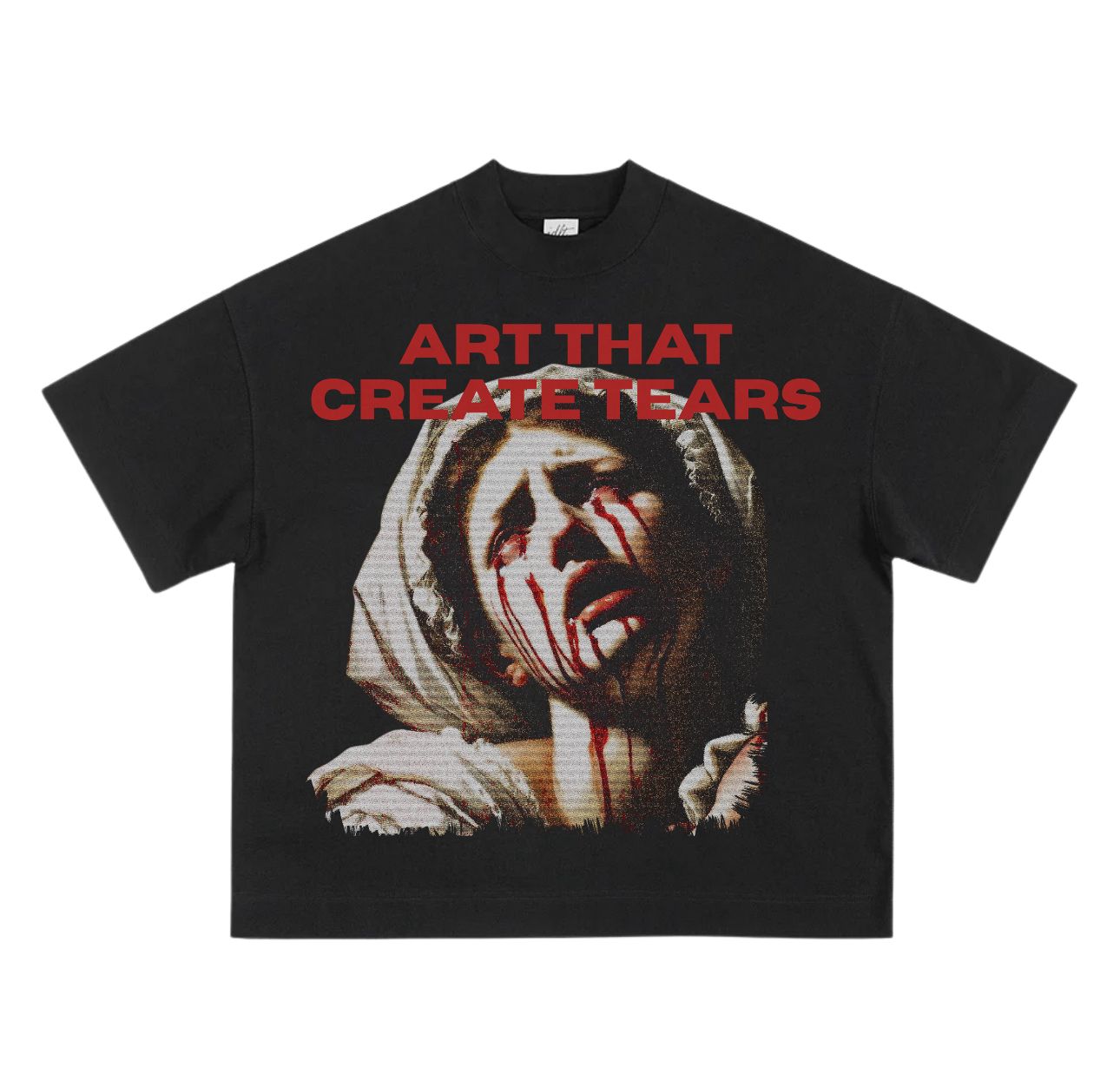 Art That Create Tear Crying Bloody Unisex Graphic Print T-Shirt/Sweatshirt/Hoodie
